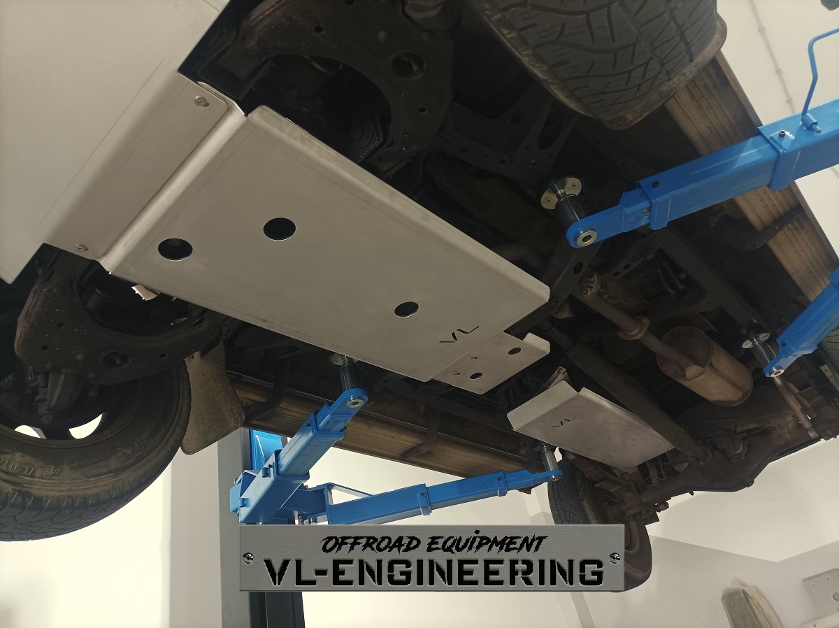 Kit de proteções para Hilux 98 a 2001 (3 peças) - Image 2