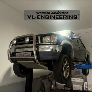 Kit de proteções para Hilux 98 a 2001 (3 peças)