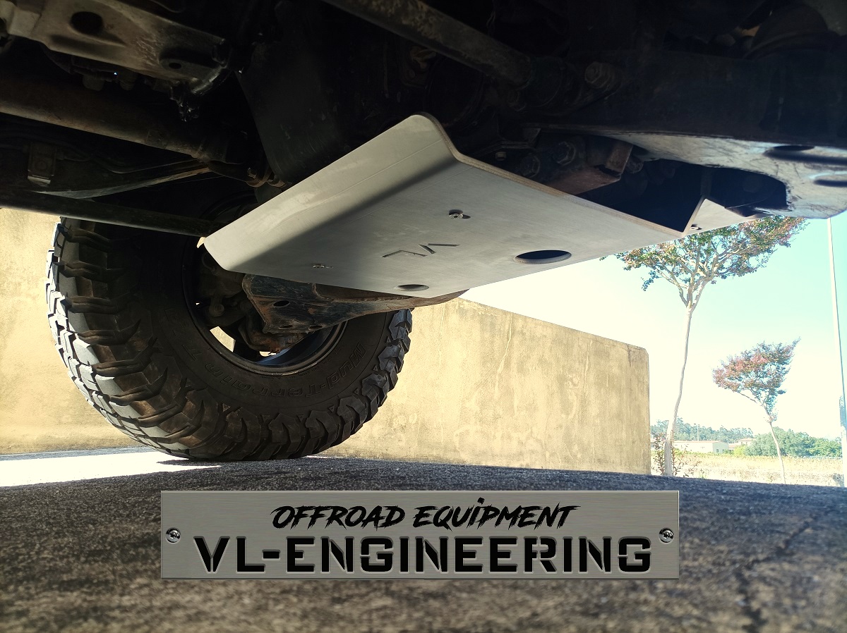 Cj. Protecções Pajero GLX Curto (anterior ao Abas largas) - Image 8