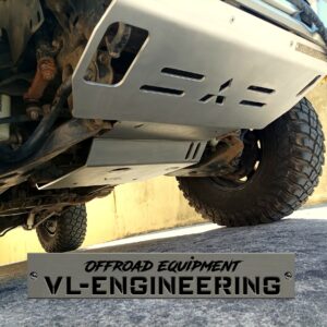 Cj Protecções Pajero Abas Largas Curto (frente em 8mm, resto  6)