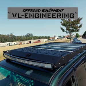 Grade tejadilho HDJ 100 (alumínio lacado)