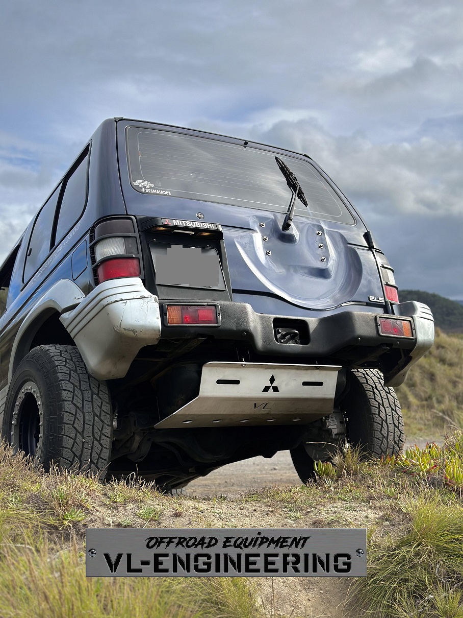 Cj. Protecções Pajero GLX Curto (anterior ao Abas largas) - Image 4