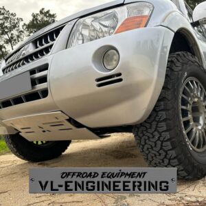 Cj. Protecções Pajero V60 DID (Opção em 8mm)