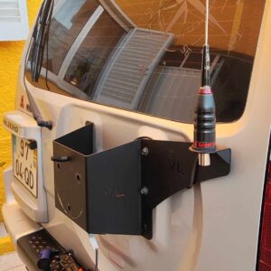 Suporte de antena CB para V60 DID (em inox lacado)