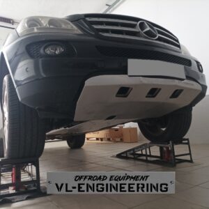 Cj. Protecções Mercedes ML 350 (ambas em 6mm)
