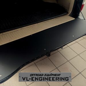 Tampa da mala HDJ 100 (alu de 3mm)