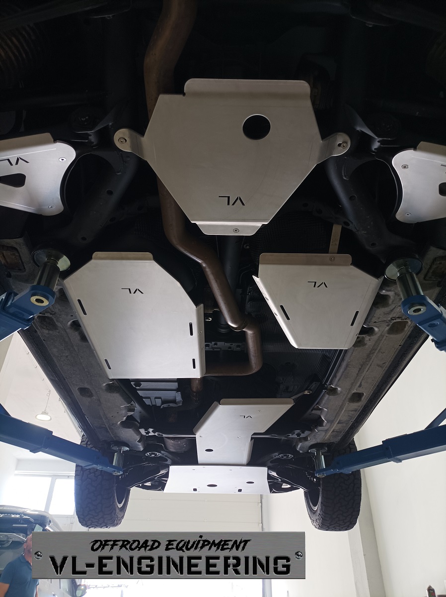 Cj. Protecções Touareg (opção 8mm a frontal+ 6mm restantes) - Image 4