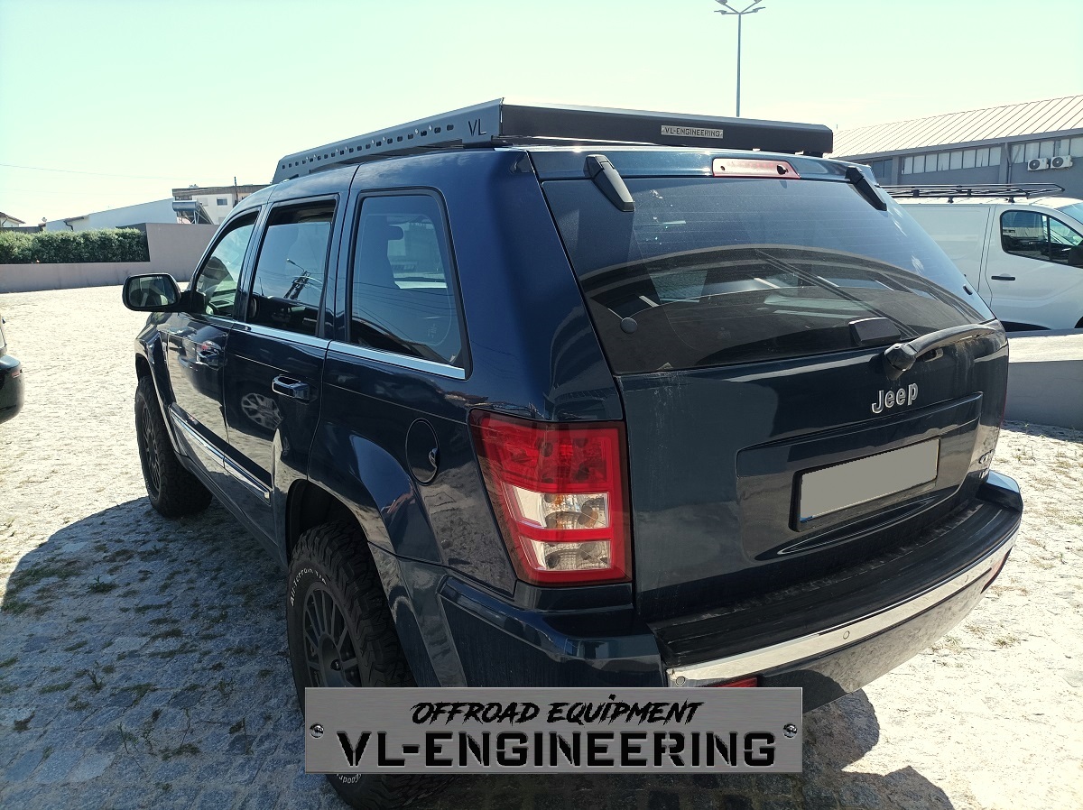 Grade de tejadilho Grand Cherokee WK (alumínio de 5mm)