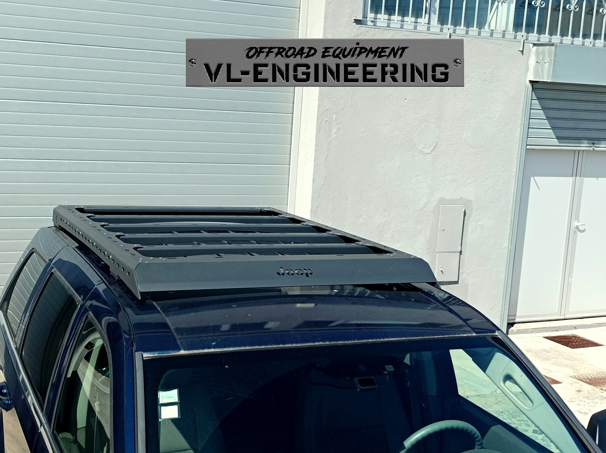 Grade de tejadilho Grand Cherokee WK (alumínio de 5mm) - Image 8