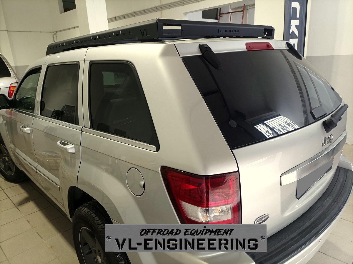 Grade de tejadilho Grand Cherokee WK (alumínio de 5mm) - Image 2