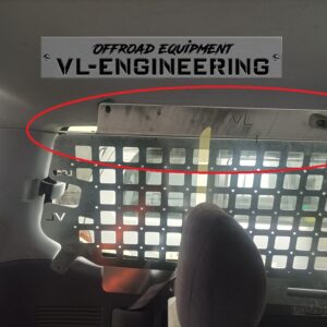 Suportes para prateleira interior/mulas para Land Cruiser J90