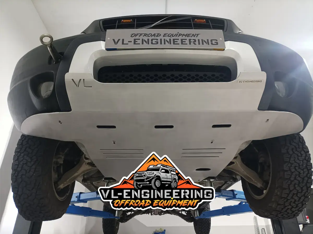 Proteção frontal Volvo XC 70 P2 em alumínio marítimo de 6mm